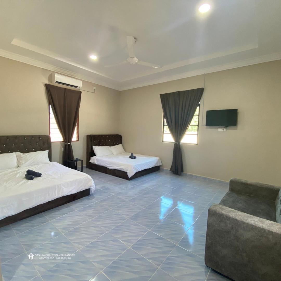 Sasuka Chalet Pantai Pandak Kuala Terengganu Extérieur photo